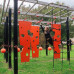 Structure de parcours d’obstacles extérieur