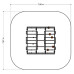 Structure de parcours d’obstacles extérieur