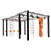 Structure de parcours d’obstacles extérieur