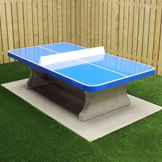 Table de ping pong extérieur en béton