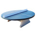 Table de ping pong outdoor ronde en béton
