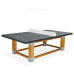 Table de ping-pong Boréal Table de ping-pong extérieure avec piétement en bois