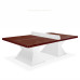 Table de ping-pong Vega Table de ping-pong fixe en composite pour aménagement extérieur