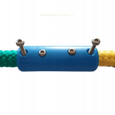 Connecteur droit 85 mm - Corde 16 mm