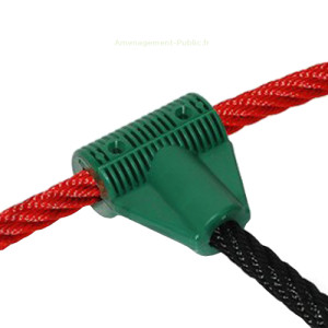 Connecteur de corde en T avec Grip - 16 mm