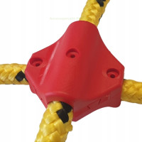 Connecteur de corde en X clipsable - 16 mm