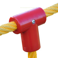 Connecteur de corde en T clipsable - 16 mm