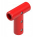 Raccordement monobloc en T pour filet d’aire de jeu