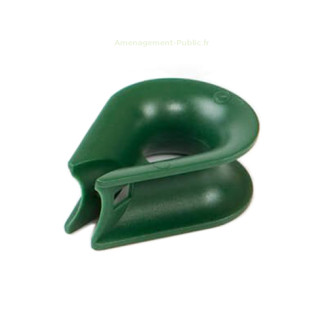 Cosse-coeur ouverte en polyamide pour corde de 16 mm Cosse de corde pour filet de structure de jeu