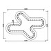 Aménagement d'un circuit pumptrack modulaire en béton