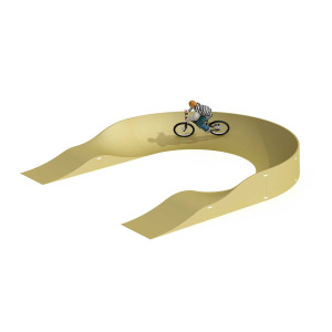Piste Pumptrack Virage 180 Piste Pumptrack Virage 180