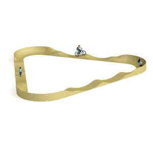 Piste Pumptrack Triangle Piste Pumptrack Triangle