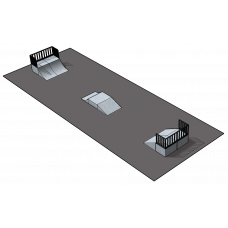 Skatepark en Inox monobloc Soda 4