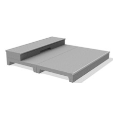 Module de skatepark Ollie Box XL Module de skatepark Ollie Box XL