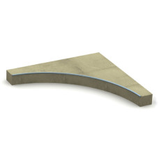 Module de skatepark Ollie Box Arc Module de skatepark Ollie Box Arc