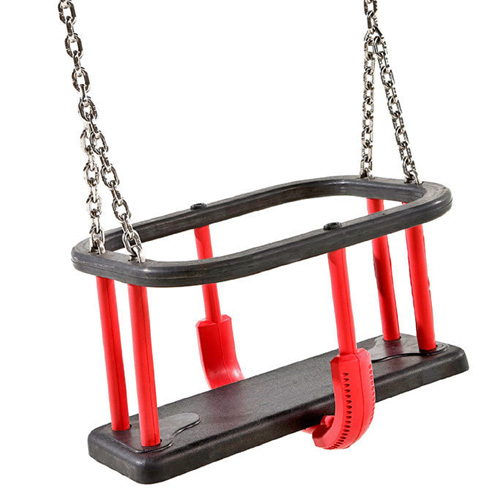 Siège De Balançoire Renforcé Extra Large Avec Chaînes Galvanisées - Idéal Pour Jardin Et Aire De Jeux