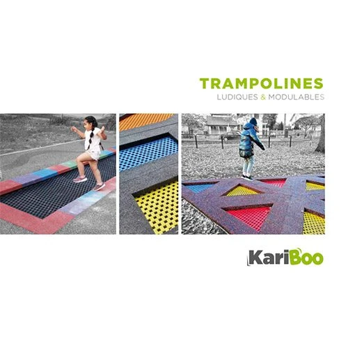 Catalogue de présentation des trampolines Kariboo