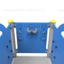 Combinaison pour aire de jeux extérieurs avion