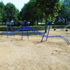Echelle métal pour aire de jeux