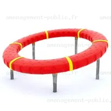 Structure de jeux dynamique pour aires de jeux extérieurs
