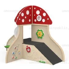 Stucture pour aires de jeux extérieur Champignon d'éveil
