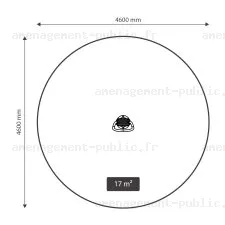 Jeu dynamique Asto pour aires de jeux