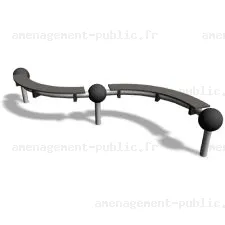 Poutre multifonction pour aire de jeux