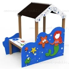 Maisonnette de jeu sur le thème de la mer