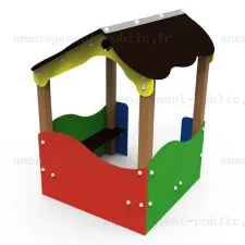 Maisonnette de jeu petite enfance