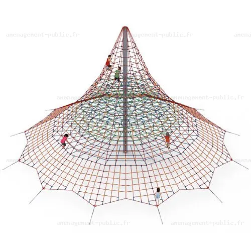 Pyramide de corde 9m