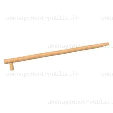 Poutre inclinée pour enfant en robinier