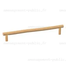 Poutre pour enfant composé d'un rondin de robinier