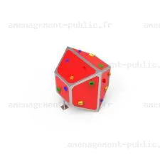 Structure d'escalade pour aménagements ludiques et sportifs