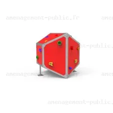 Structure d'escalade pour aménagements ludiques et sportifs
