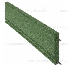 Bordure de sol epdm extérieur en caoutchouc