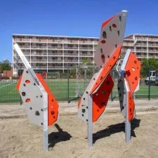 Ensemble de structures d’escalade de plein air