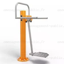 Équipement de fitness Surfeur pour aménagements publics extérieurs