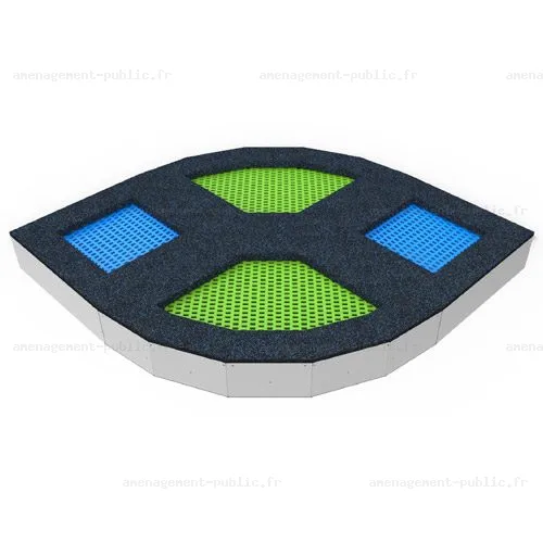 Combinaison trampoline park Eye