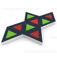 Parcours de trampoline park à enterrer Origami TG8