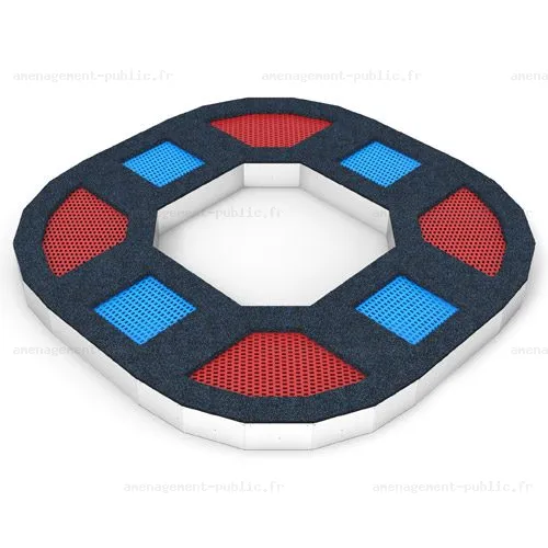 Set Trampolines Mosaïque Alpha