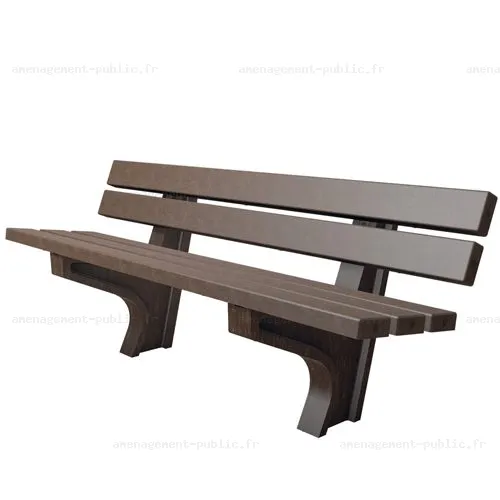 Banc Alberta plastique recyclé
