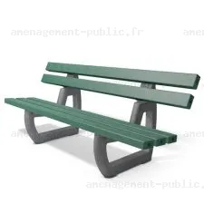 Banc Sumava plastique recyclé