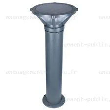 Borne LED pour éclairage extérieur des allées piétonnes