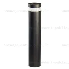 Potelet pour allées extérieures avec éclairage LED intégré