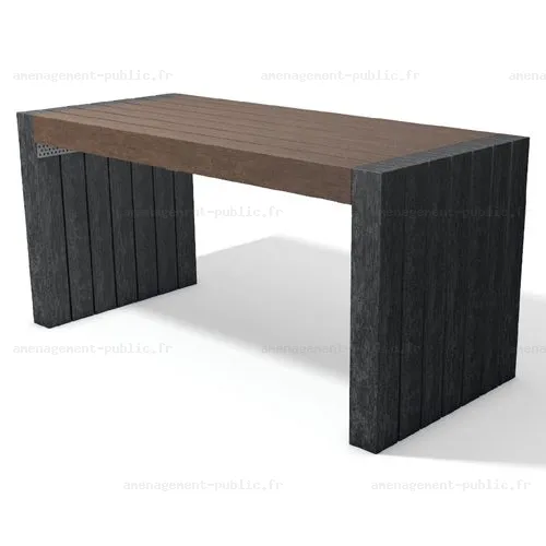 Table Soho plastique recyclé