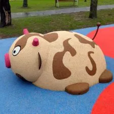 Vache en caoutchouc EPDM pour aire de jeux