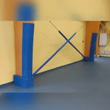 Feuilles de mousse antichoc pour installations sportives