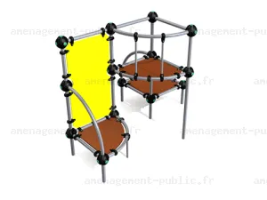Structure de jeu pour initiation au Parkour