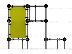 Structure de jeu pour initiation au Parkour