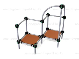 Structure de jeu pour l'initiation au Parkour